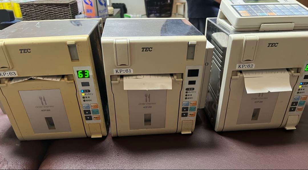 東芝テック キッチンプリンター 動作確認済み