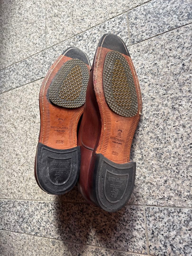 スコッチグレイン　匠モデル　使用少ない　ストレートチップ　訳アリ