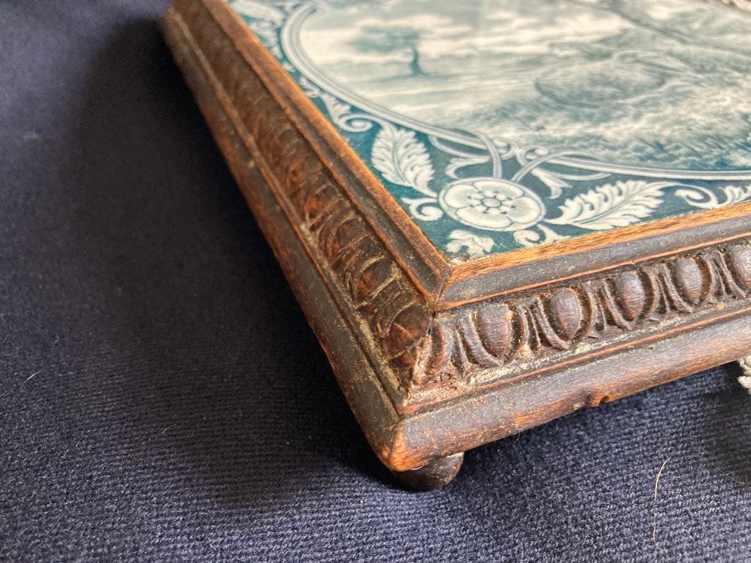 ジアン窯 Gienトリペット フランス　アンティーク