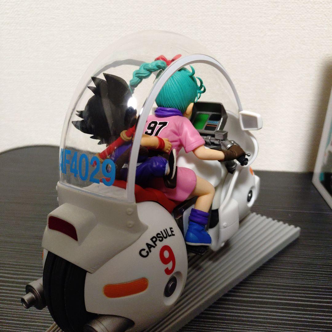 ゆ*p様 ドラゴンボール　一番くじ　A賞　孫悟空＆ブルマ　バイクフィギュア