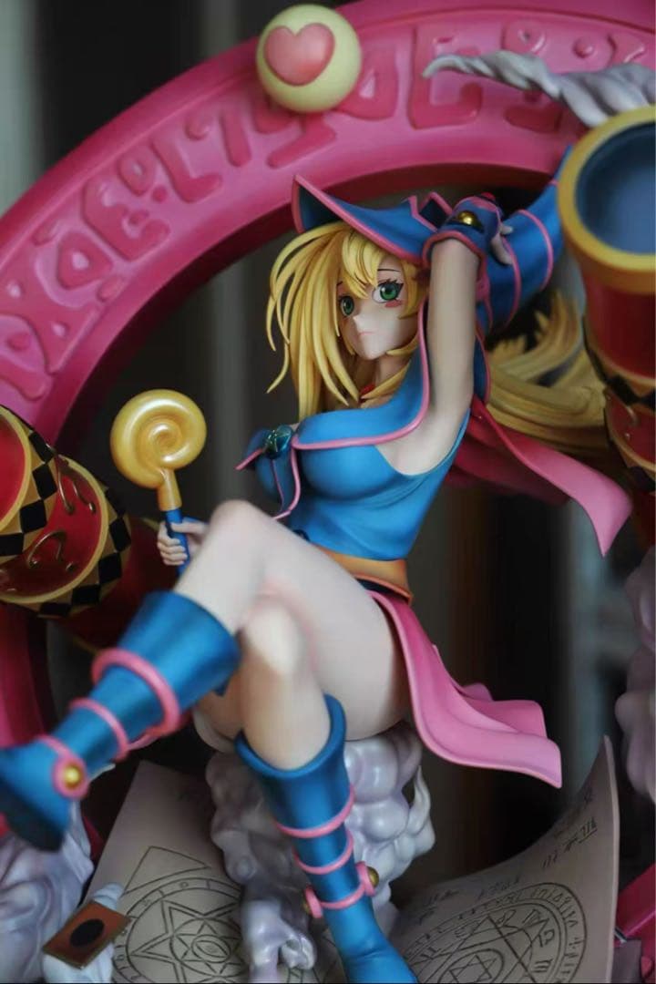 遊戯王 ブラック・マジシャン・ガール ガレージキット ガレキ スタチュー ⑨