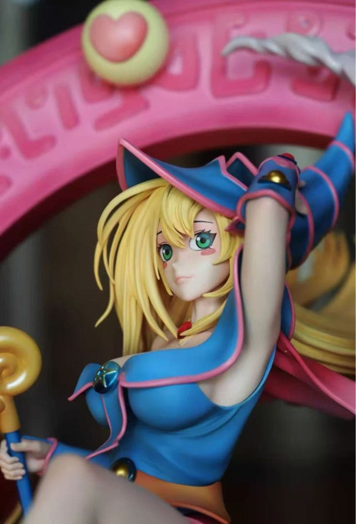 遊戯王 ブラック・マジシャン・ガール ガレージキット ガレキ スタチュー ⑨