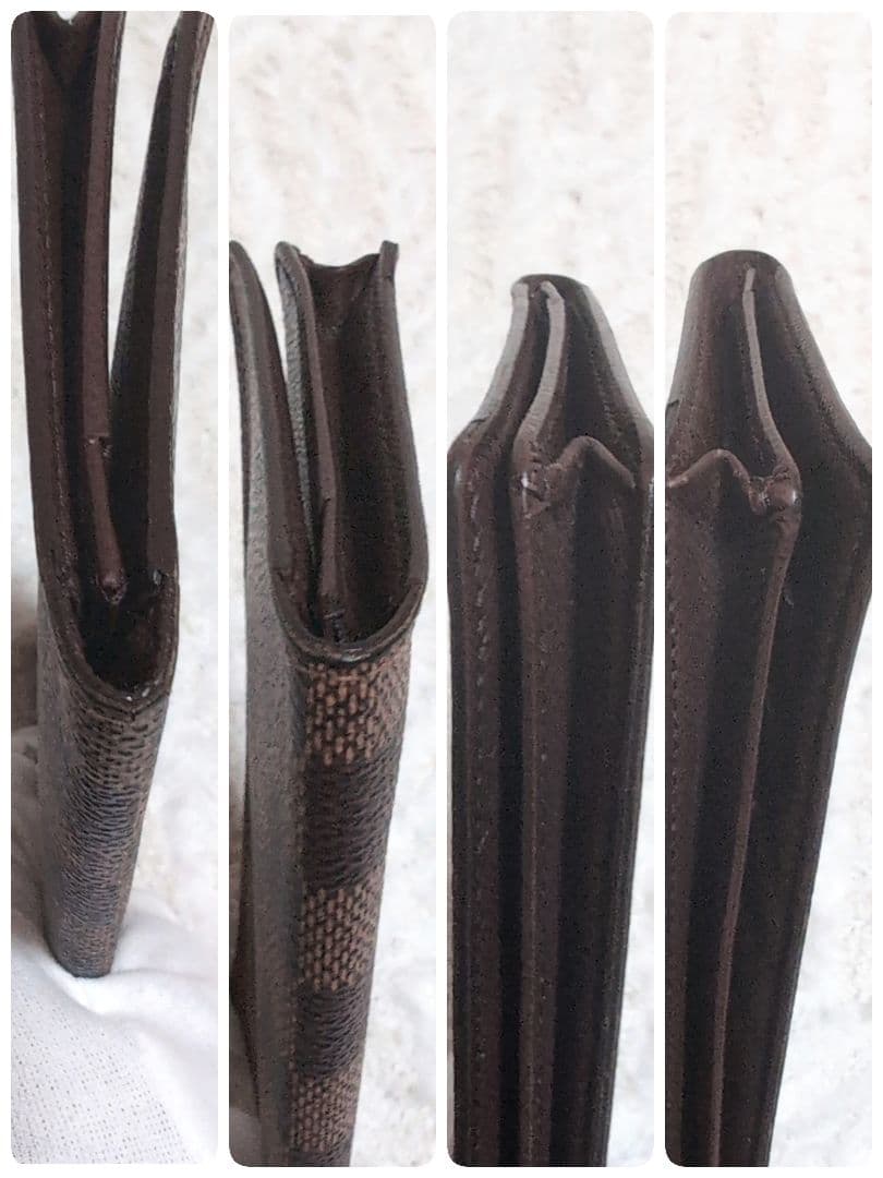 LOUIS VUITTON ダミエ ポルト カルト クレディ 二つ折り 札入れ