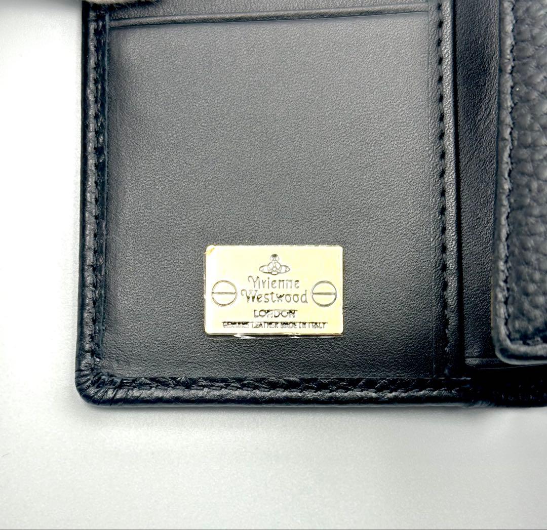 【♡新品♡】Vivienne Westwood 三つ折り財布 黒 ブラック 人気