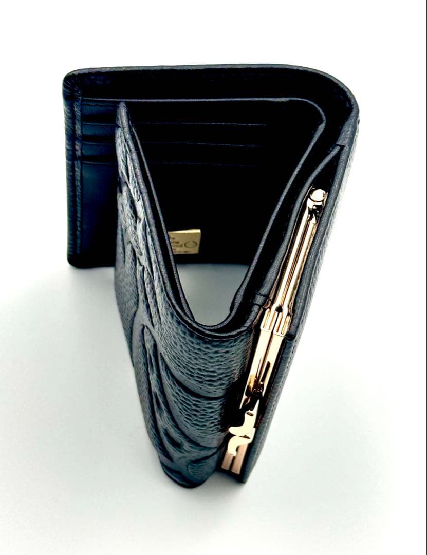 【♡新品♡】Vivienne Westwood 三つ折り財布 黒 ブラック 人気