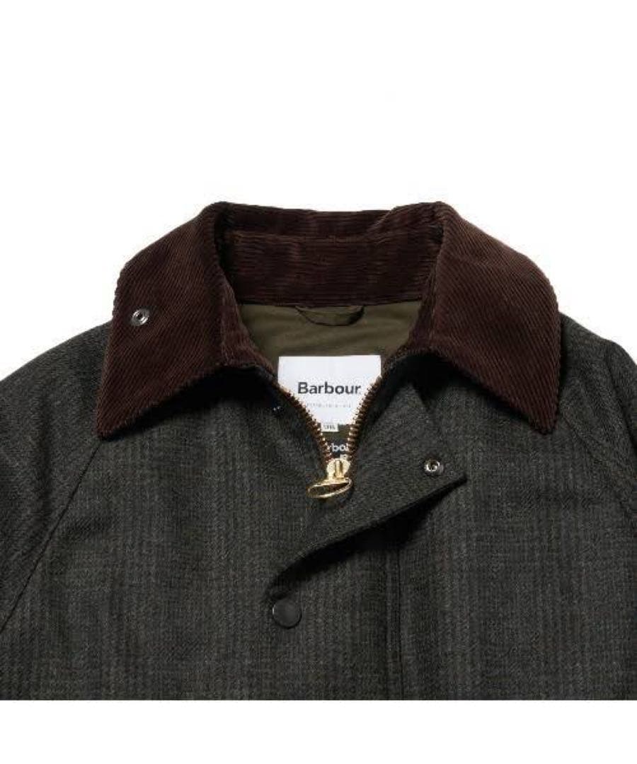 坂口健太郎着用　Barbour OVERSIZED BURGHLEY ウール
