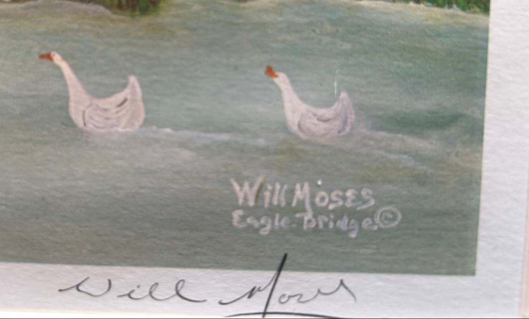 ウィルモーゼス　ビンテージ　リトグラフ