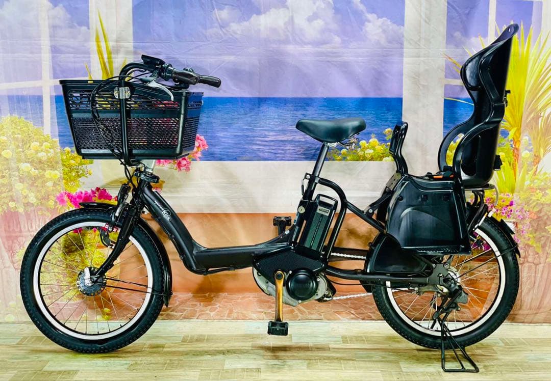 ヤマハパスキス⭐️人気モデル！子供乗せ電動アシスト自転車Y3032
