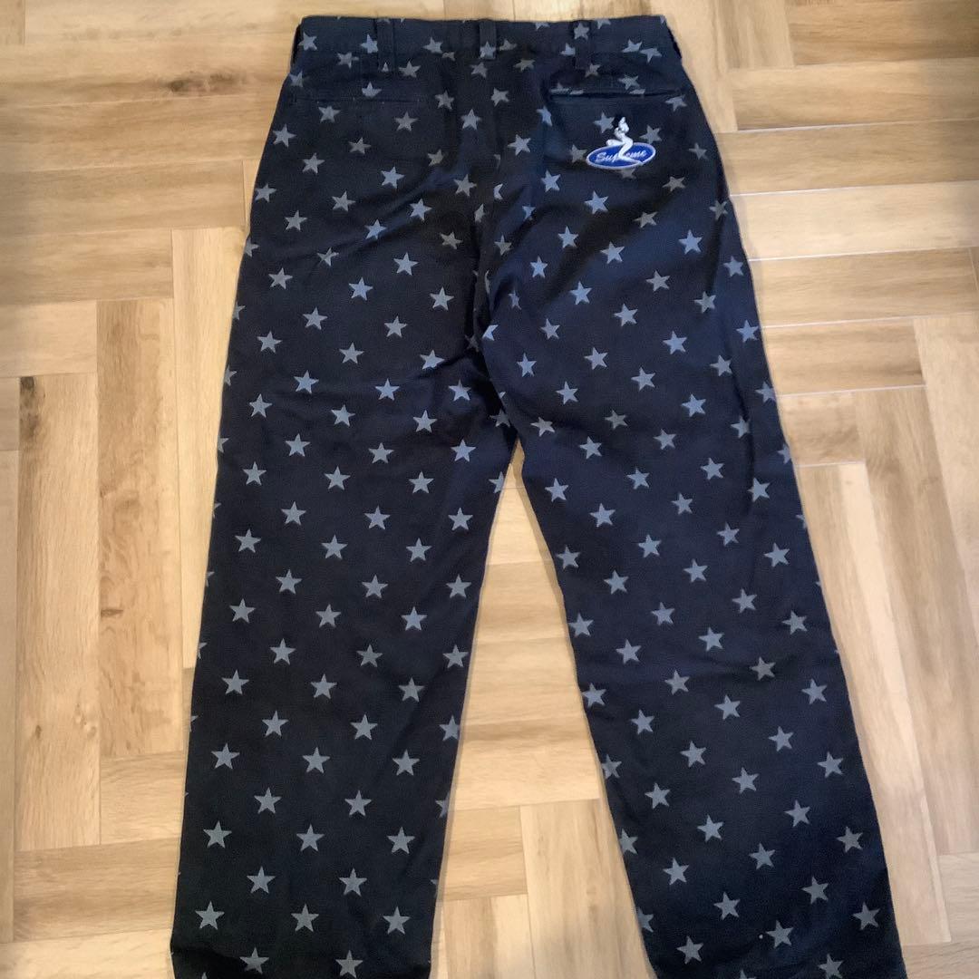 パンツ Supreme 22ss Chino Pant Black Stars 30