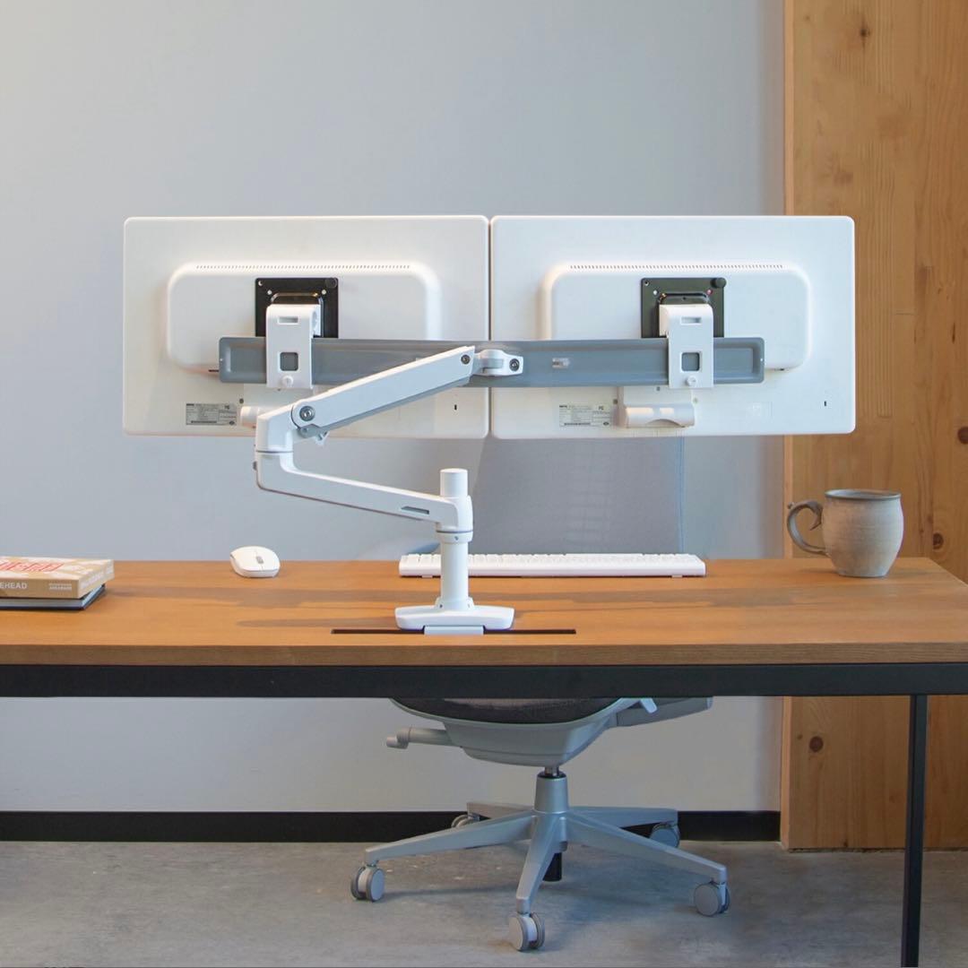 ergotron エルゴトロン LX デュアル モニターアーム