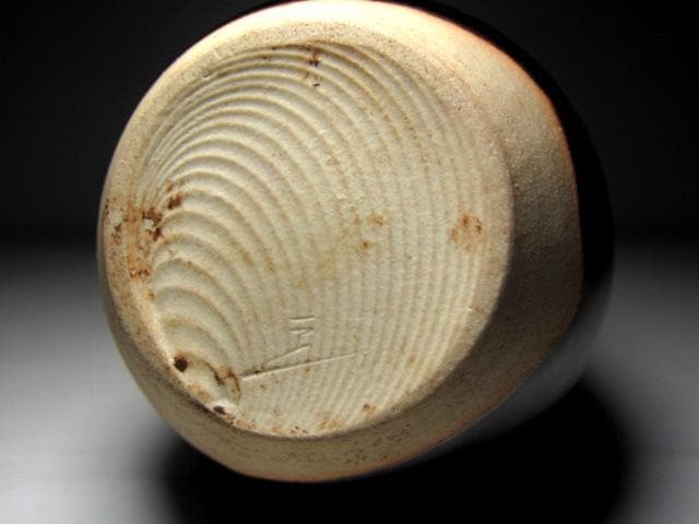 桶谷定一 肩衝茶入 「瑞雲」 牙蓋 裏千家十五代 鵬雲斎花押 e141