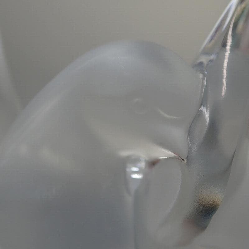 RU-6021　LALIQUE クリスタル　シルヴィ　花瓶