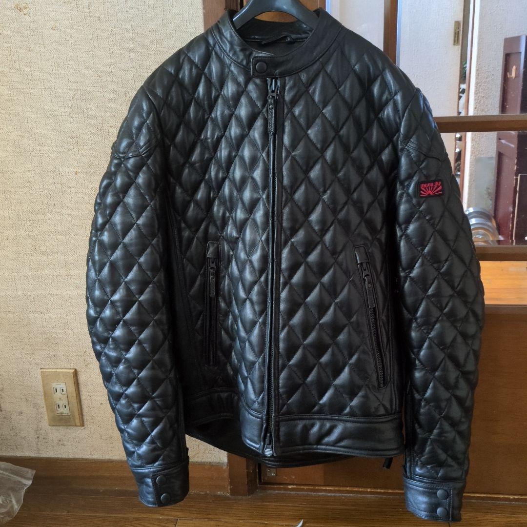 ユニオンジャップライダースダウンジャケットサイズMカラーブラック