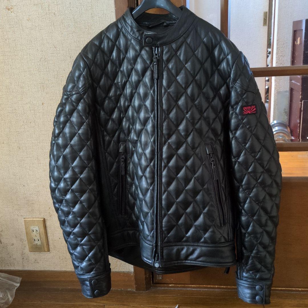 ユニオンジャップライダースダウンジャケットサイズMカラーブラック