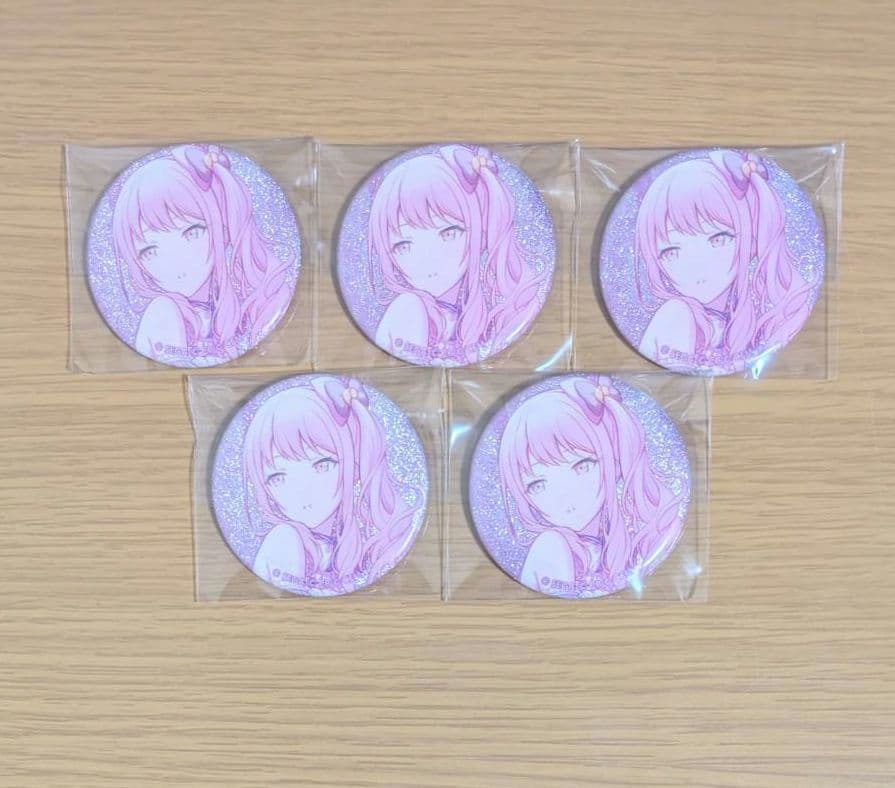 プロセカ 暁山瑞希 グリッター缶バッジ グリ缶 6C ディスタンス