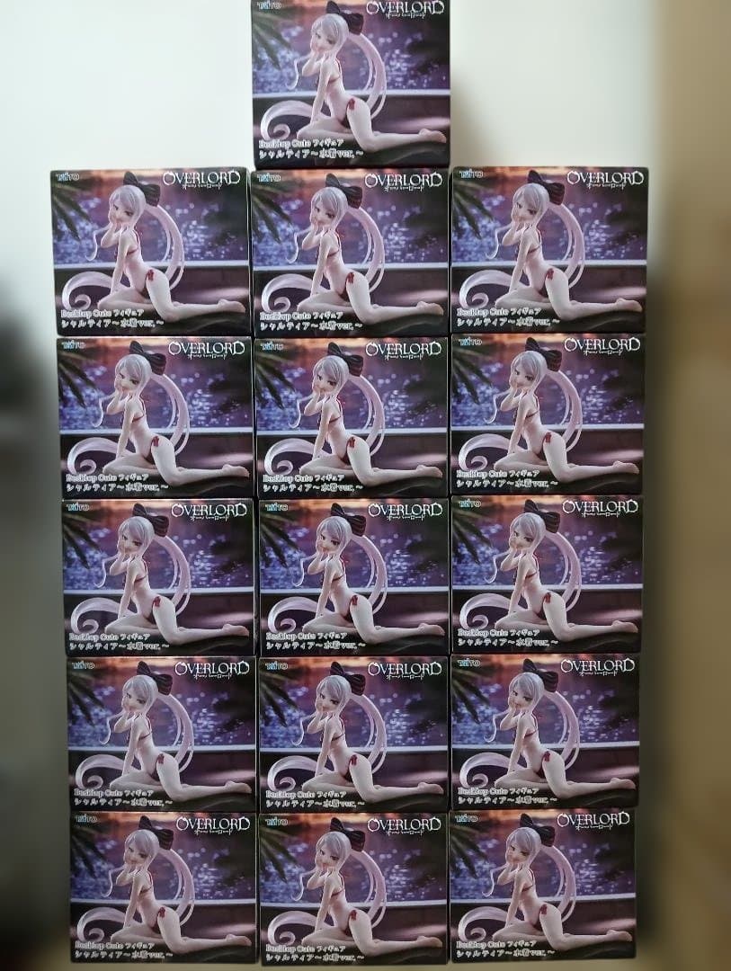 16個　オーバーロード Desctop Cute シャルティア 水着ver.