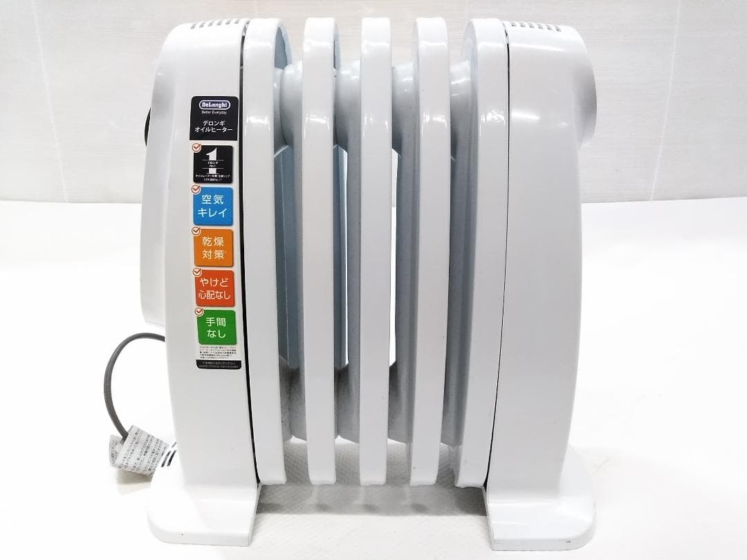DeLonghi デロンギ ミニオイルヒーター NJM0505 フィン5枚★
