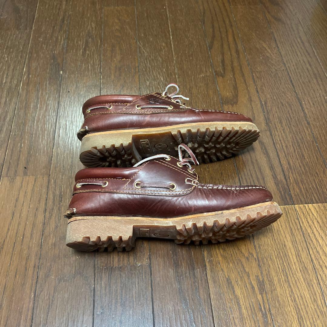 Timberland ティンバーランド　3eye スリーアイ　デッキ　革靴