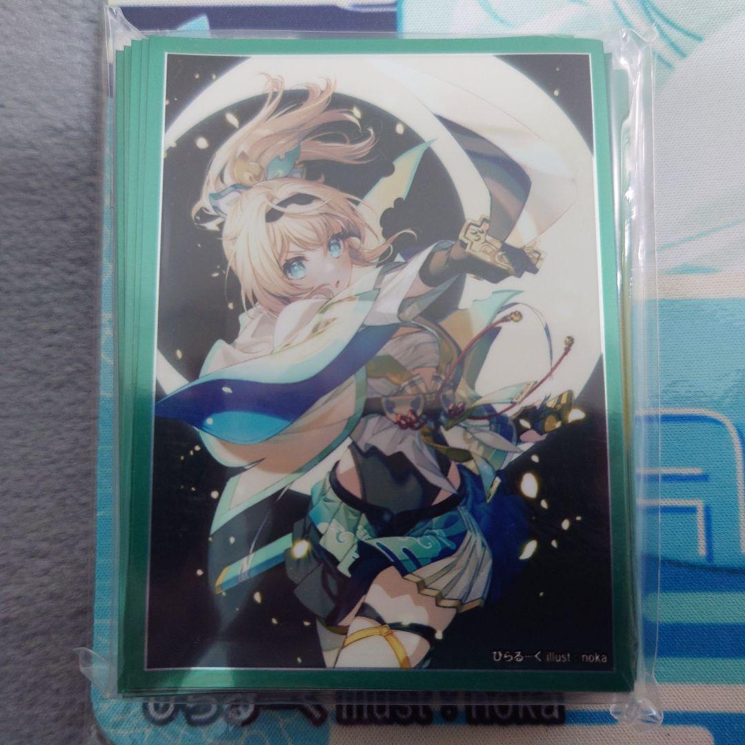 α2 ホロライブ 三日月&初期衣装 風真いろは スリーブ&プレイマット