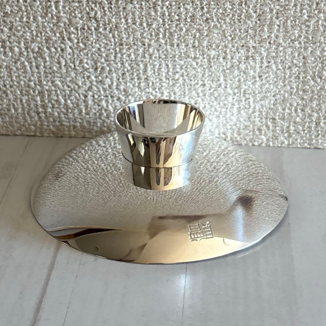 純銀製 天賞堂 刻印 シルバー 銀杯 盃 約96g