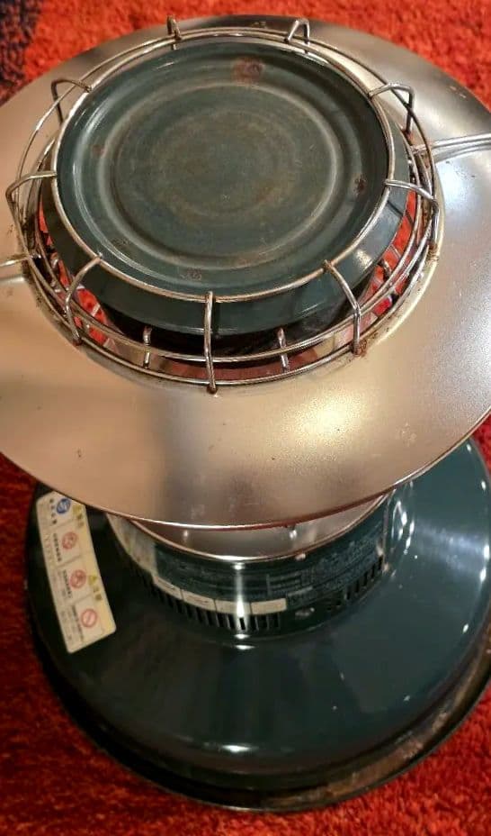 m*a様 トヨトミ レインボーストーブ RL-25C 緑 レトロ石油ストーブ