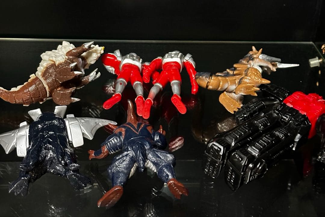 電光超人グリッドマン/サンダーグリッドマン/ギラルス/バギラ/シノビラー他ソフビ