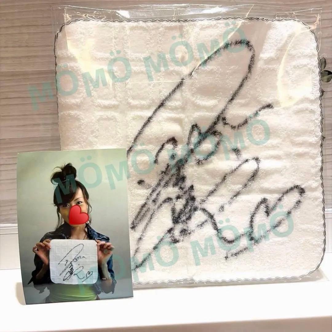 及川奈央 サイン入りハンカチ 写真 セット