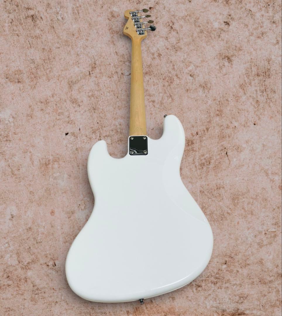 （美品）BUSKER'S BJB-3 LPB ジャズベース ホワイト色 島村楽器