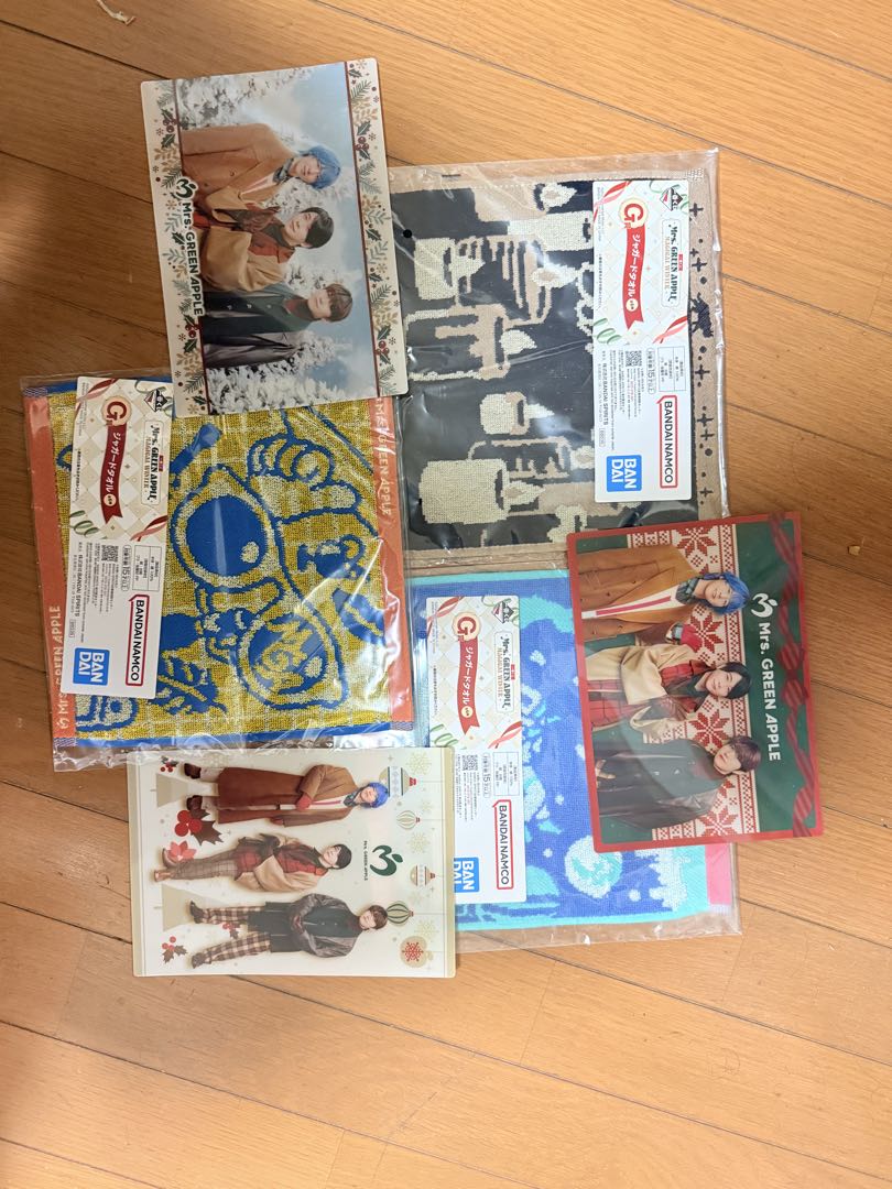 Mrs. GREEN APPLE ラストワン賞 ドームライトとG賞3点F賞1点