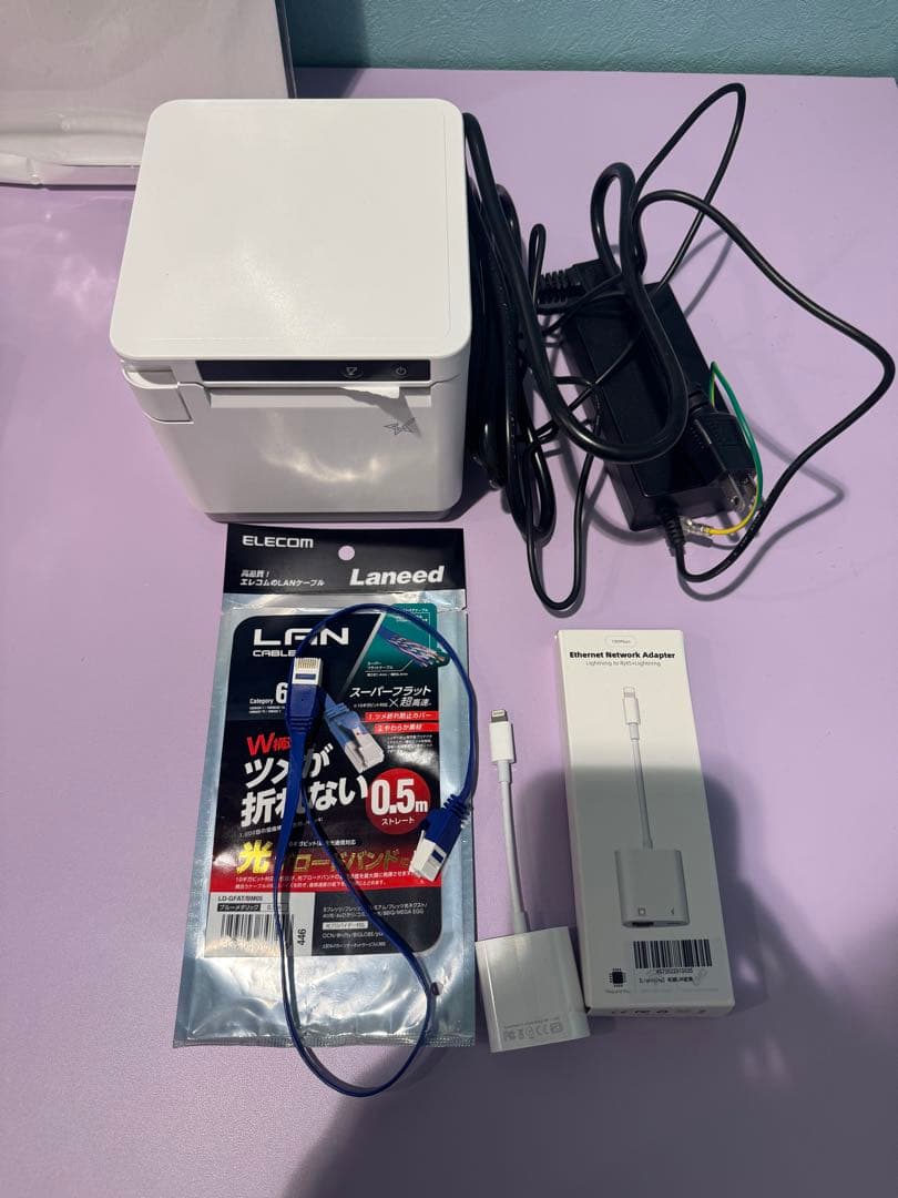 【ほぼ新品未使用】スター精密 レシートプリンター MCP30 WT JP レジ用