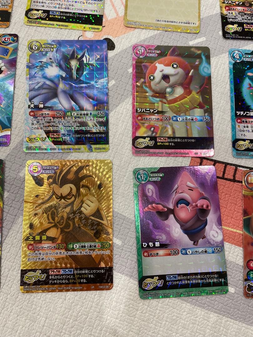 妖怪ウォッチ トレーディングカードボックス　カード412枚