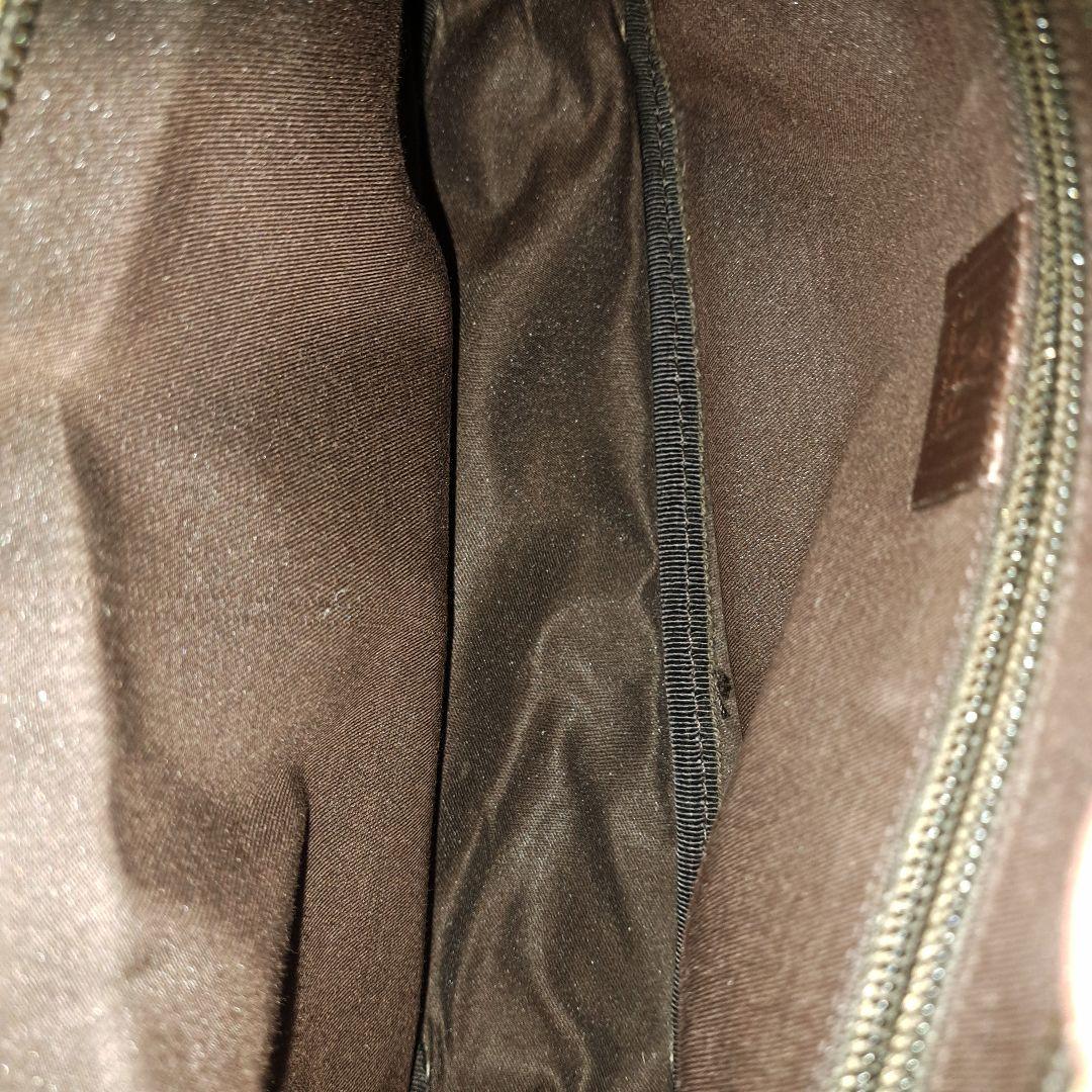 グッチ ショルダーバッグ GGスプリーム ロゴ型押し PVC レザー