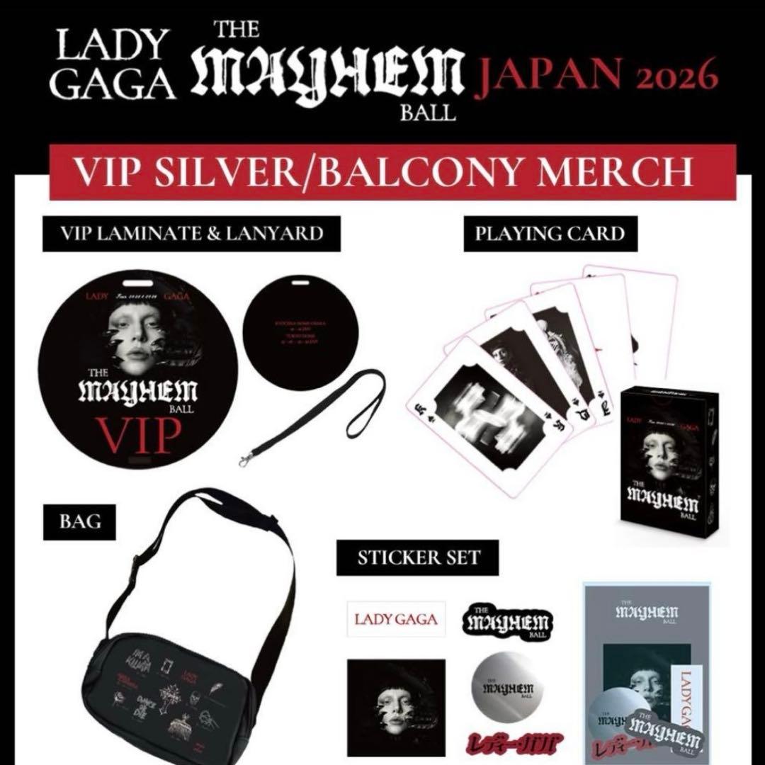 レディ　ガガ　LADY GAGA VIP グッズ　フルセット