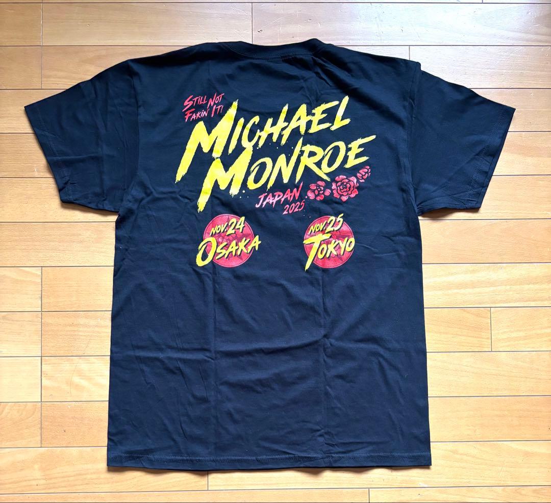 【完売品】Michael Monroe マイケル・モンロー ツアーTシャツ L