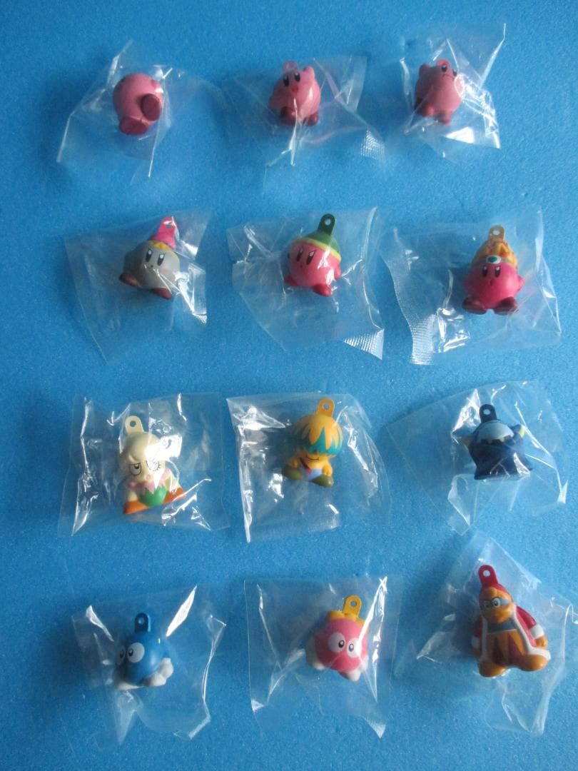 年代物◎星のカービィぷにぷにマスコット全12種◎食玩チョコスナックおまけ