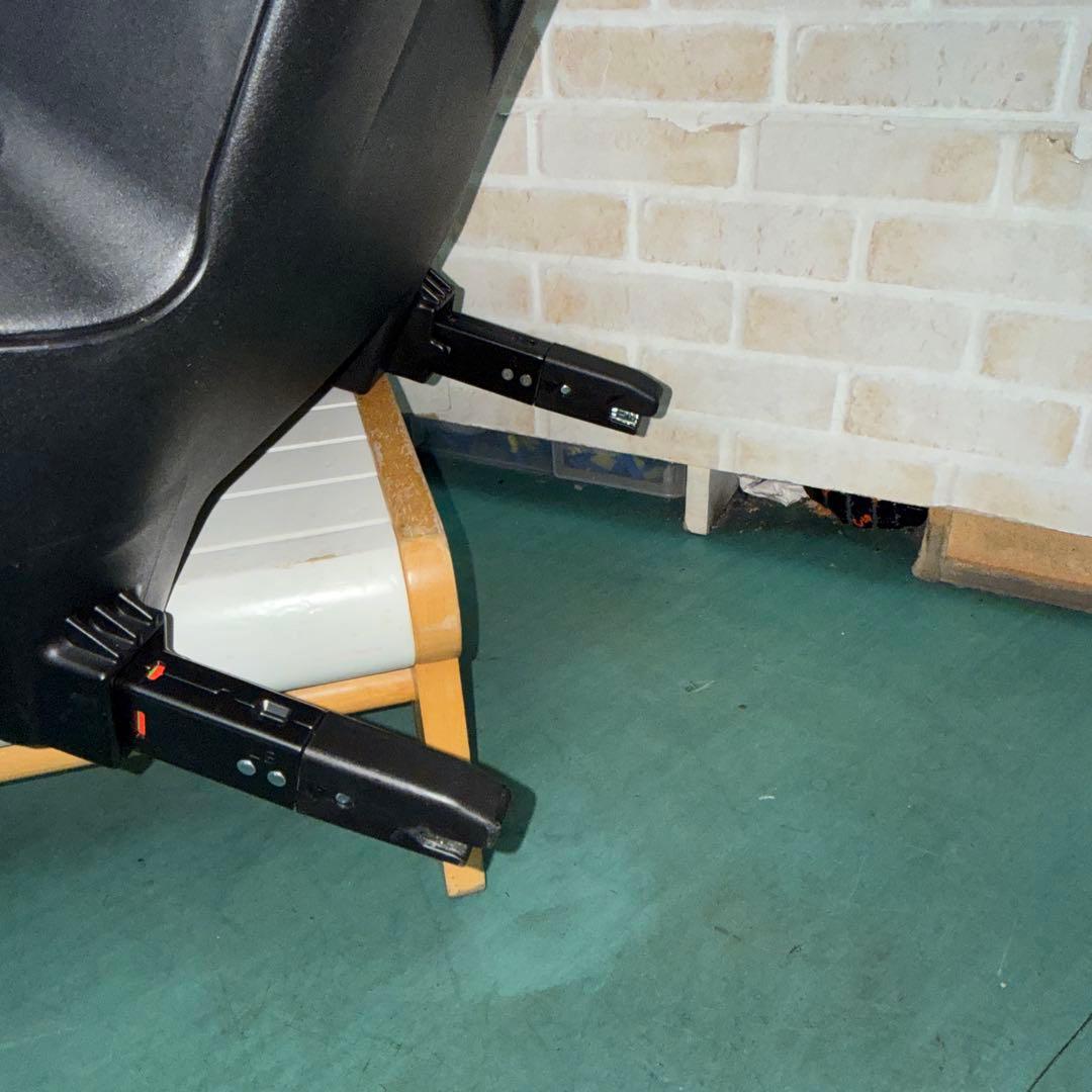 エールべべ　チャイルドシート クルット5iプレミアム グレーラテ　新生児から