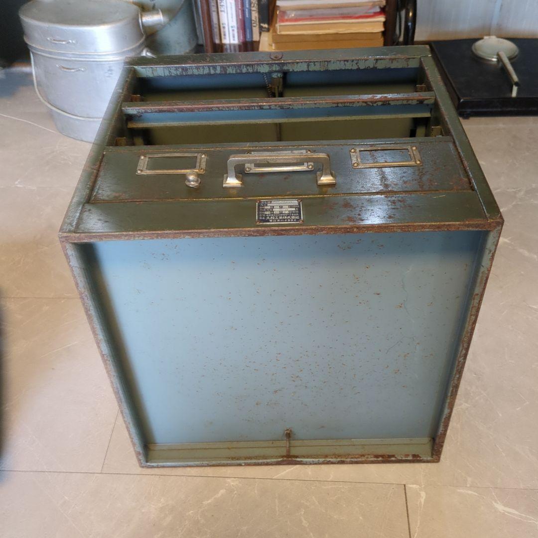 アンティークインダストリアル工業系 アイアンパーツBOX