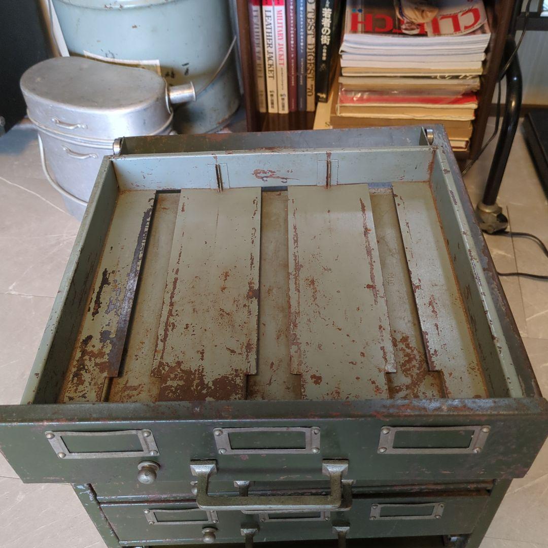 アンティークインダストリアル工業系 アイアンパーツBOX