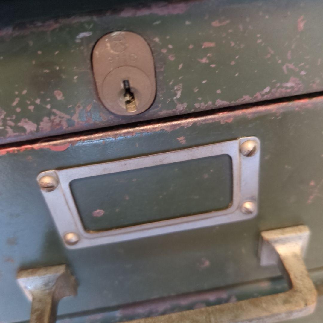 アンティークインダストリアル工業系 アイアンパーツBOX