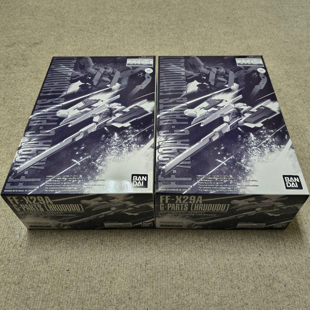 未組立品 MG ガンダムTR-1[ヘイズル改]+Gパーツ[フルドド]2体セット