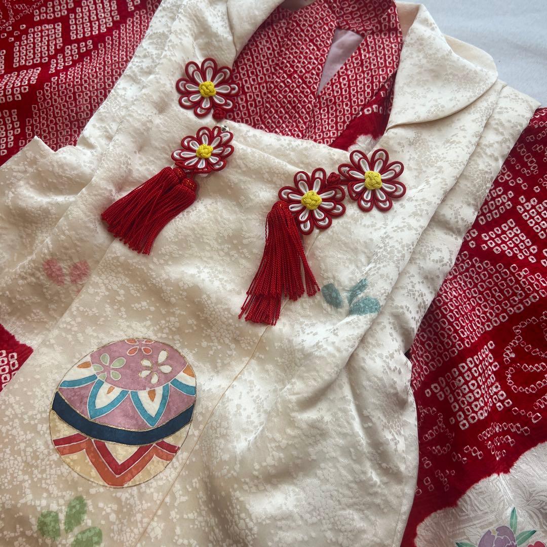 七五三　三歳　着物フルセット