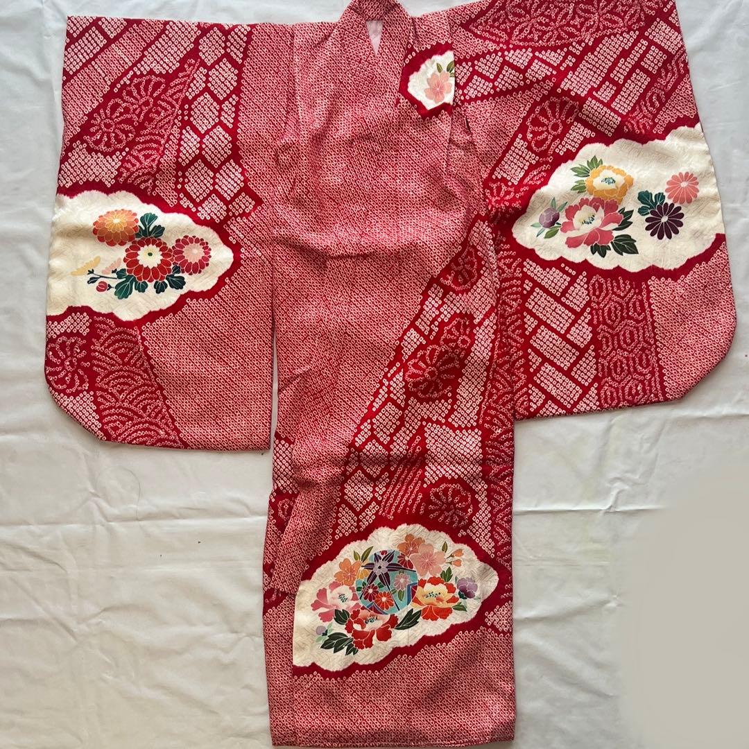 七五三　三歳　着物フルセット