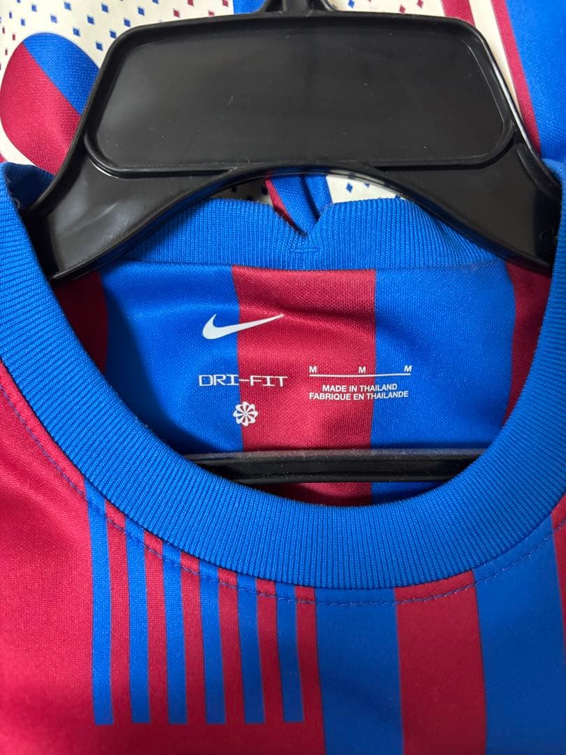 21-22 メッシ　バルセロナ　ナイキ　ホームユニフォーム　正規品　新品