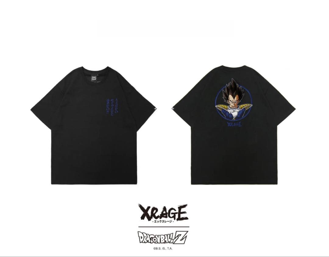 XRAGE ドラゴンボールZ ベジータ Tシャツ
