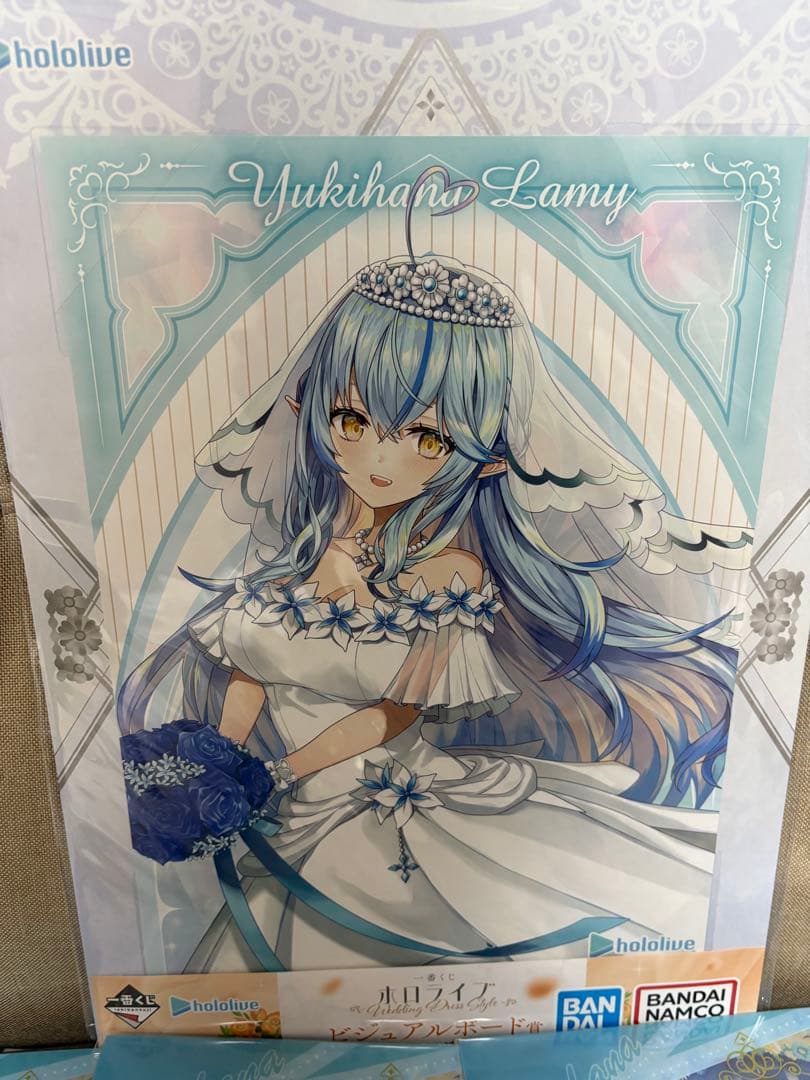 ホロライブ　一番くじ　雪花ラミィ賞フィギュア他下位賞　雪花ラミィグッズセット