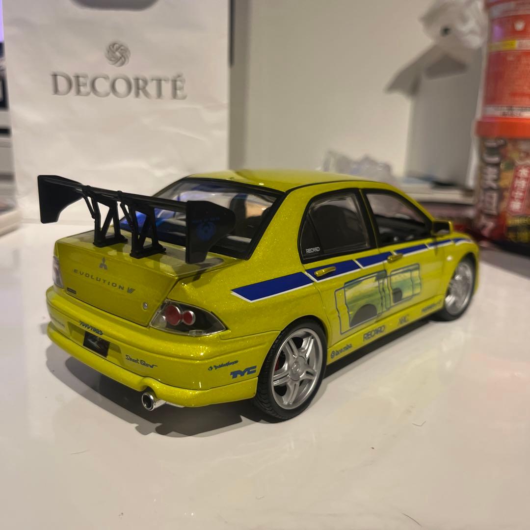 ERTL 1/18 三菱 ランサーエボリューション Ⅶ ワイルドスピードx2