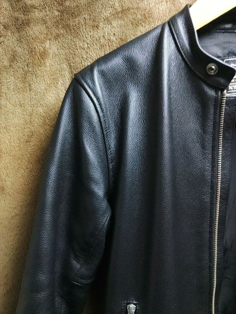 ス*カ様 KADOYA シングルライダースジャケット　Lサイズ