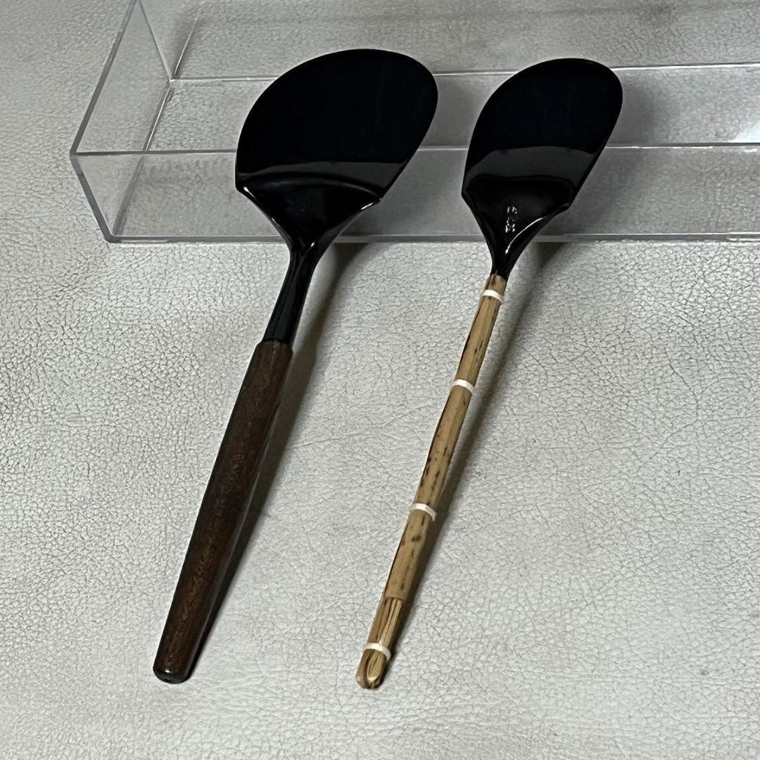 木村清五郎 灰道具 共箱 灰匙 茶道具 【k3633】