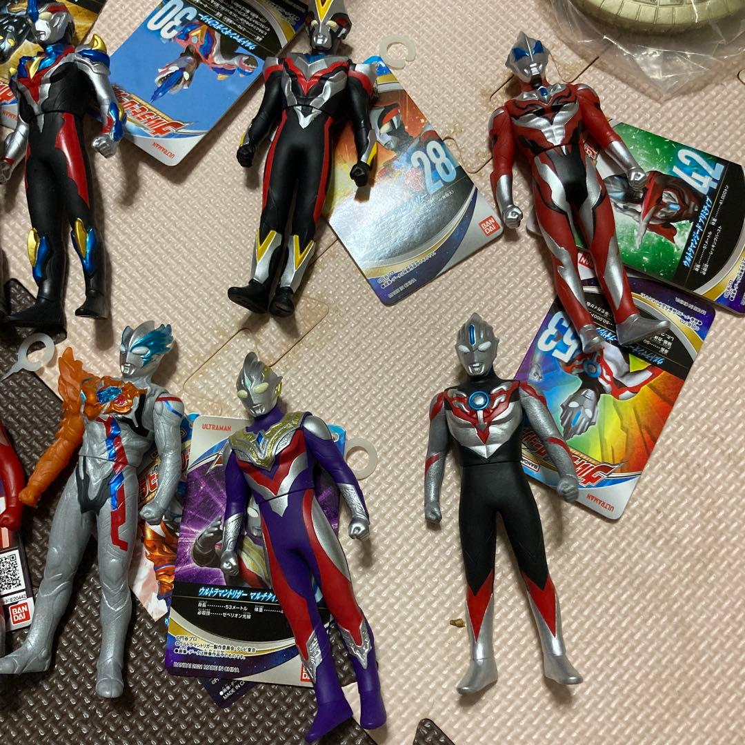 ウルトラマンフィギュアセット　21体　おまけ袋