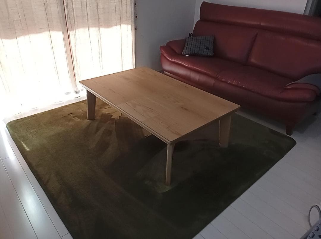 【香川産】『ちょっとクセのある子です』コタツテーブル　ドルチェNA　120㎝